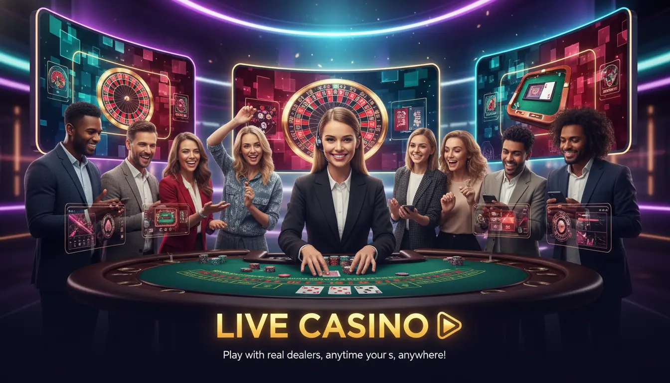 Live casino su Vincitu casino